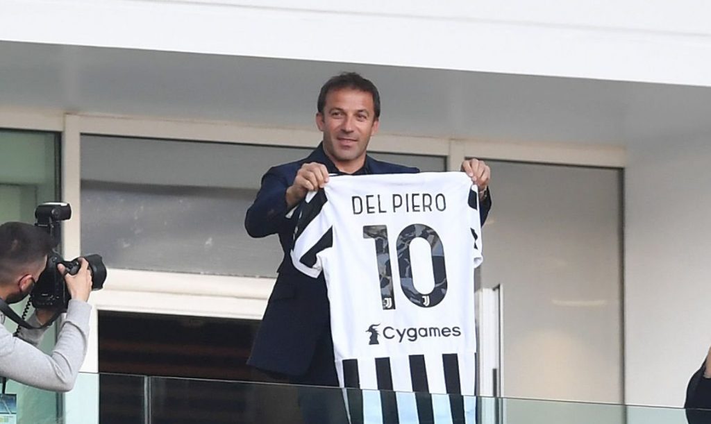 Del Piero alla Juve