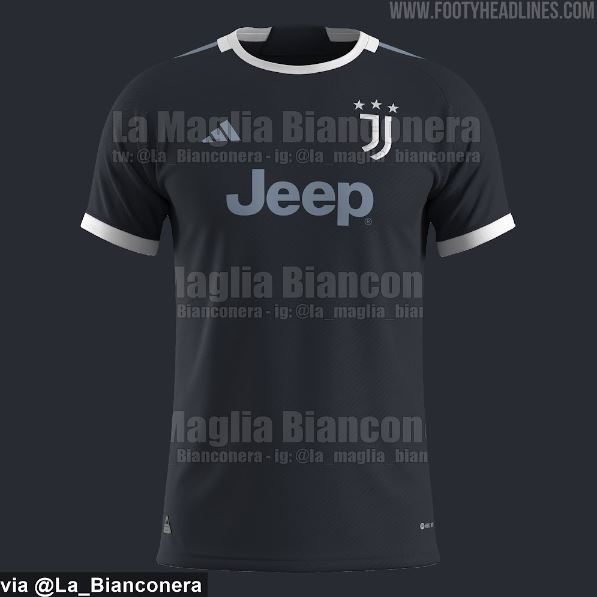 Nuove maglie juventus terza maglia 3 stealth