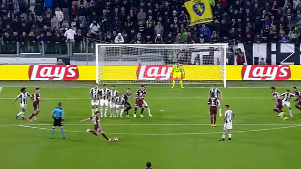 gol ljajic punizione juventus torino