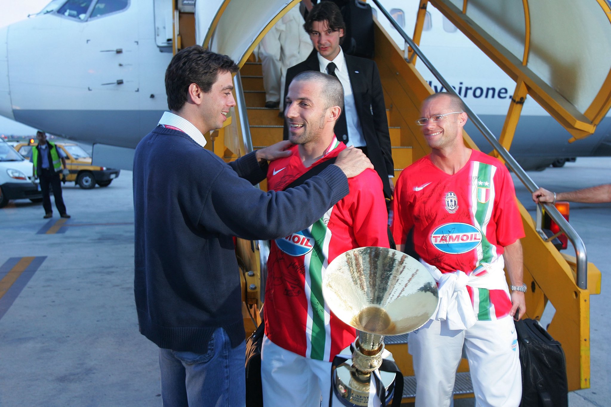 Andrea Agnelli e Alex Del Piero