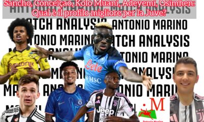 Analisi tattica dei principali profili offensivi monitorati dalla Juventus per il 2025/26: dati, caratteristiche e compatibilità con il sistema di Tudor.