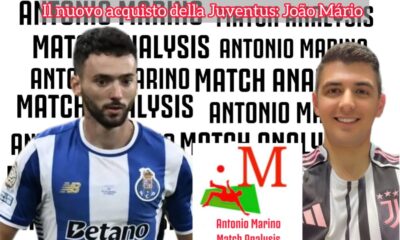 João Mário in azione con la maglia del Porto, nuovo terzino della Juventus – analisi tecnico-tattica