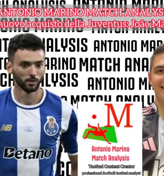 João Mário in azione con la maglia del Porto, nuovo terzino della Juventus – analisi tecnico-tattica