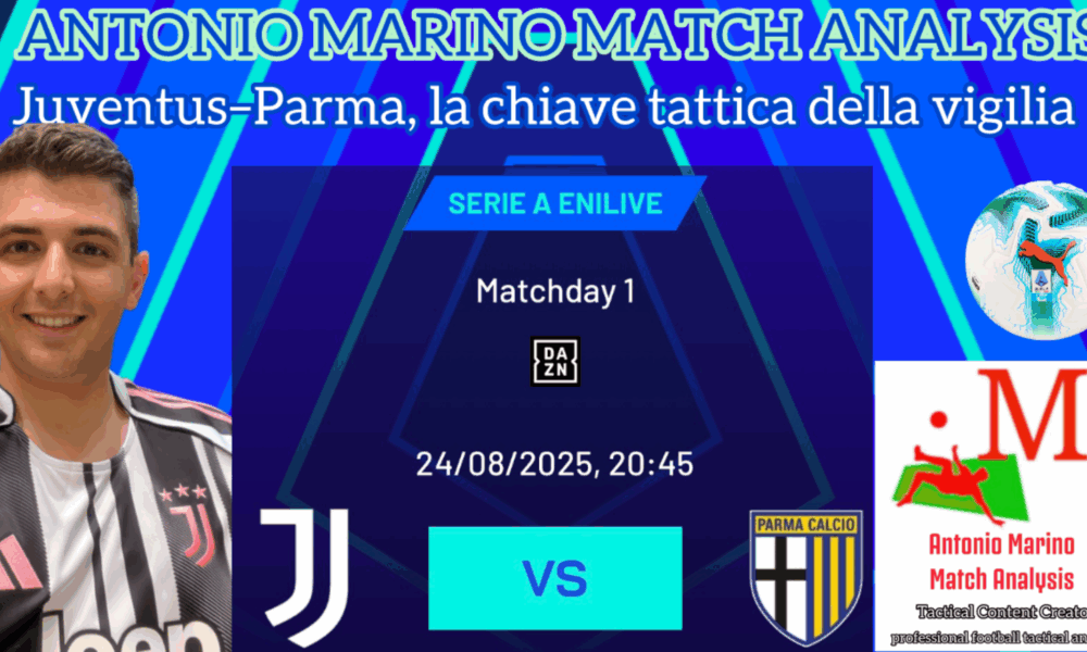 Antonio Marino match analysis | Analisi Pre Partita Juventus – Parma