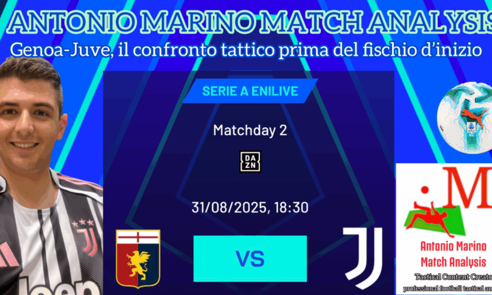 Genoa-Juve: presentazione tattica del Match di Antonio Marino