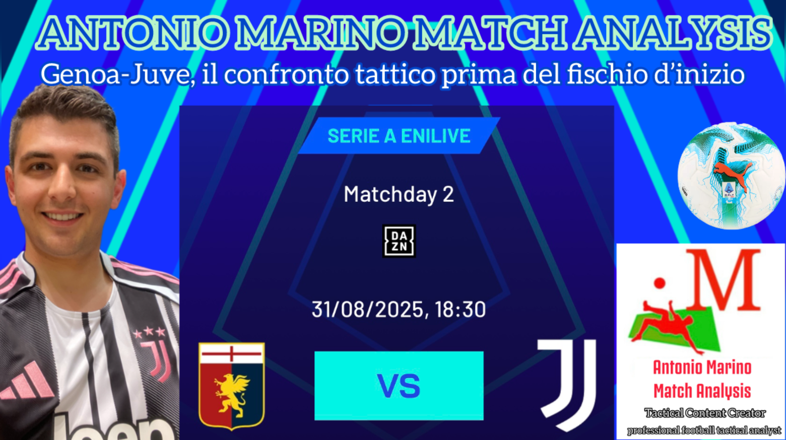 Genoa-Juve: presentazione tattica del Match di Antonio Marino
