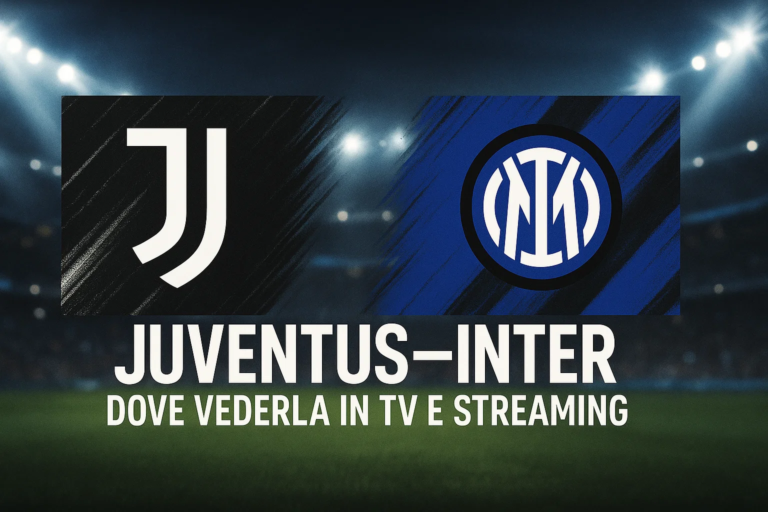 juventus - inter, dove vederla in TV