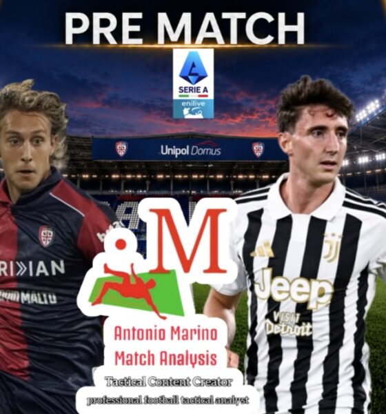 Cagliari Juve pre partita